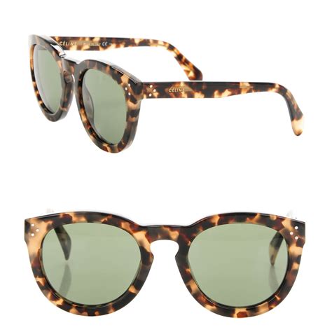 celine cl 41801 s|CELINE CL 41801/S Havana Honey Pretty Sunglasses .